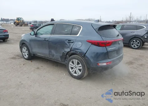 2018 Kia Sportage Lx z USA, uszkodzony, nr VIN KNDPM3AC4J7449610